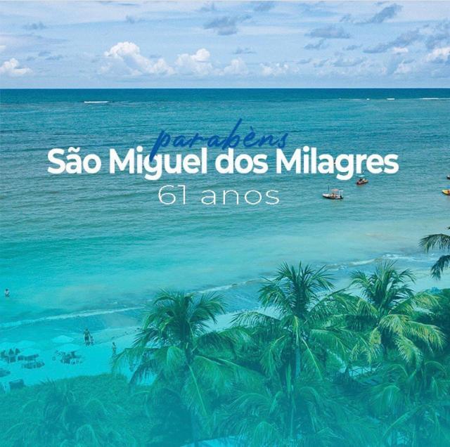 Casa Em Sao Miguel Dos Milagres - 700M Do Mar 빌라 외부 사진